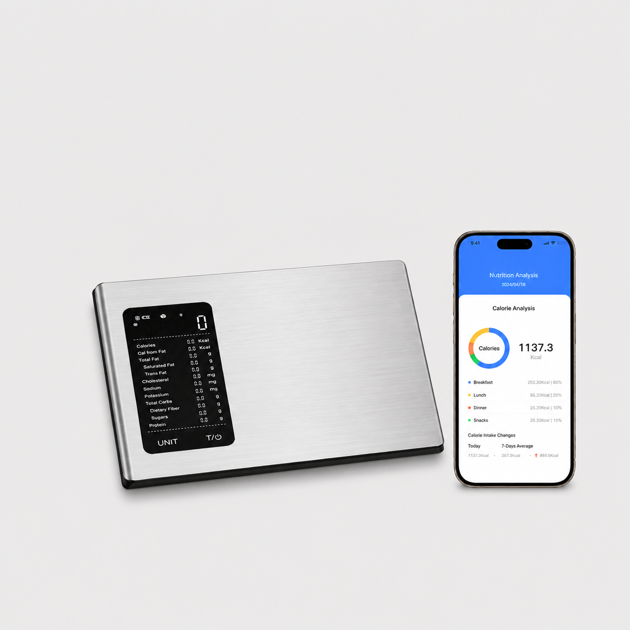 Smart nutrition scale